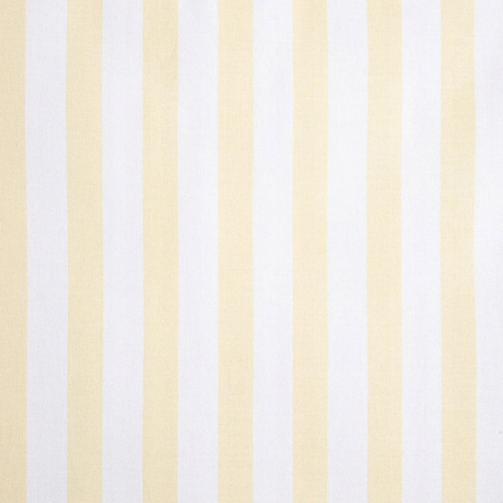 TRUDY medvilninė patalynė su geltonomis juostelėmis ir raukiniais 140x200 1*70x80 cm HOMLA