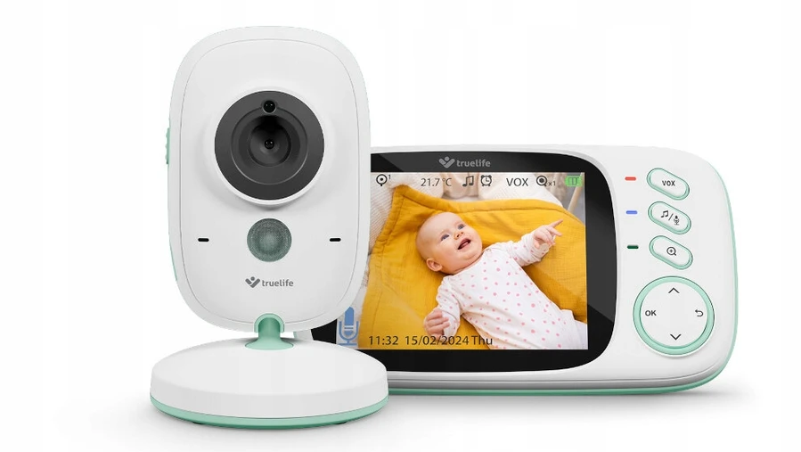 TLF Mobili auklė TrueLife NannyCam H32 Pro LCD 3,2” IPS 20fps