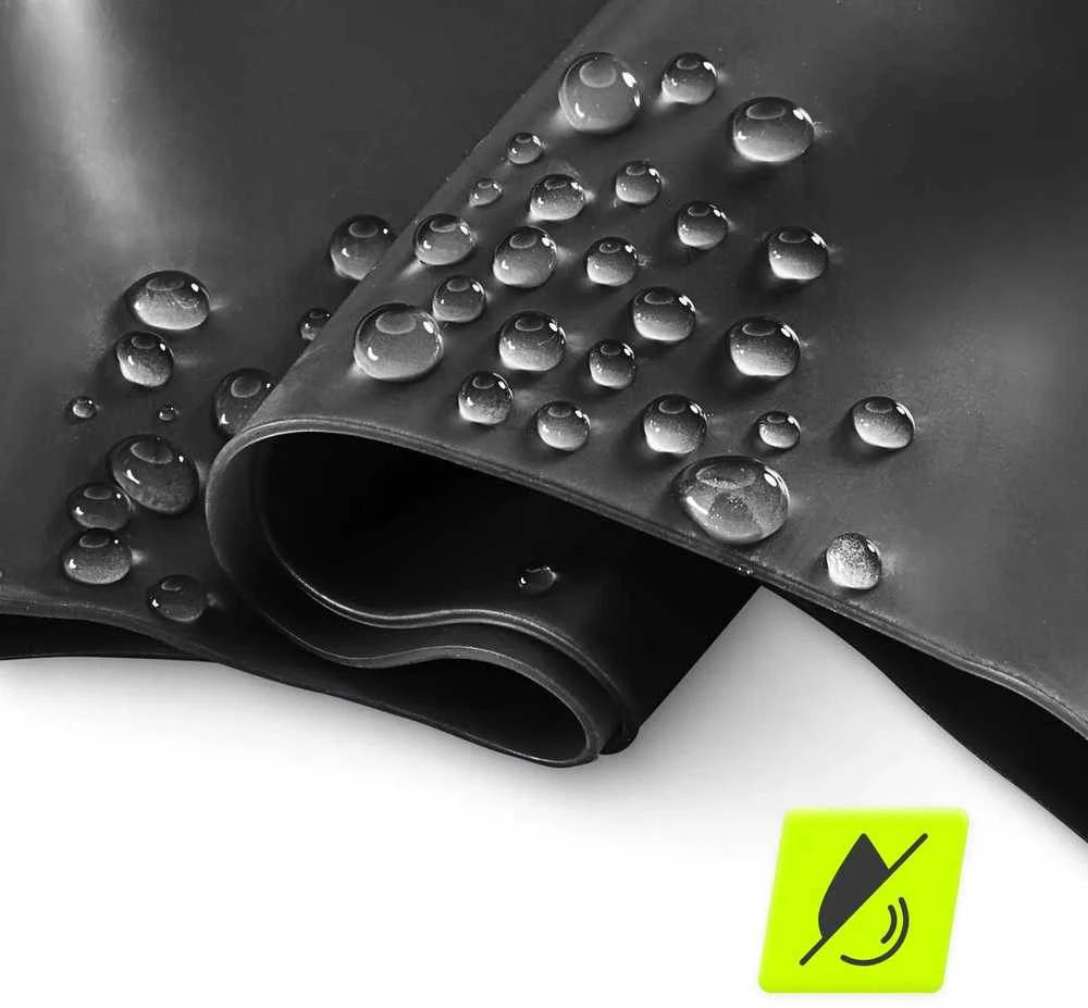 TSUNAMI PRO unisex plaukimo kepuraitė, juoda