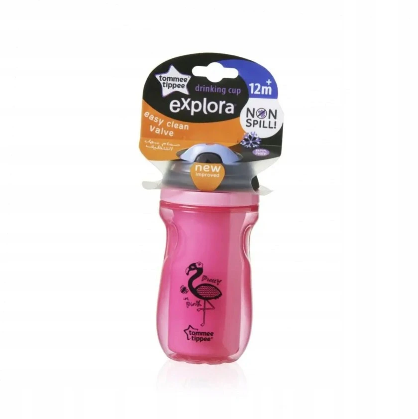 Tommee Tippee gertuvė nuo 12 mėn. Active Sippee, ROŽINĖ