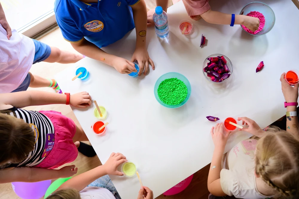 Tuban DIDELIS DIY SLIME RINKINYS 25 vaikų grupei | Seminarai | Animacijos | 148in1