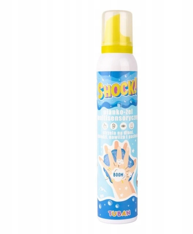 Tuban Shock! - Daugiasensorinis putų gelis - 200 ml - Ledas ( TU3398 )