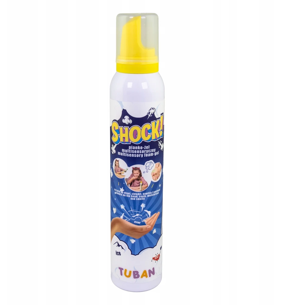 Tuban Shock! - Daugiasensorinis putų gelis - 200 ml - Ledas ( TU3398 )