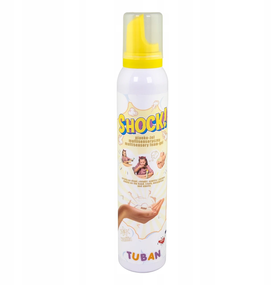 Tuban Shock! - Daugiasensorinis putų gelis - 200 ml - Vanilė