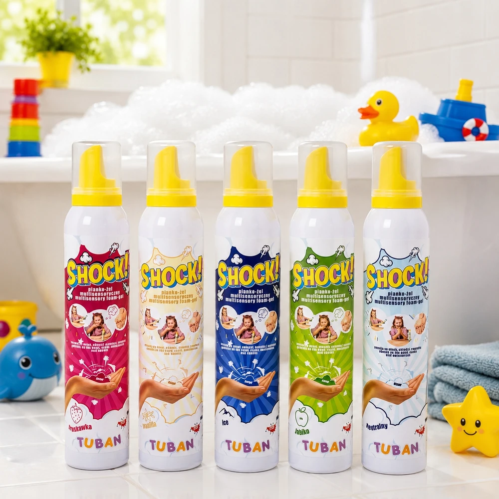Tuban Shock! - Daugiasensorinis putų gelis - 200 ml - Vanilė