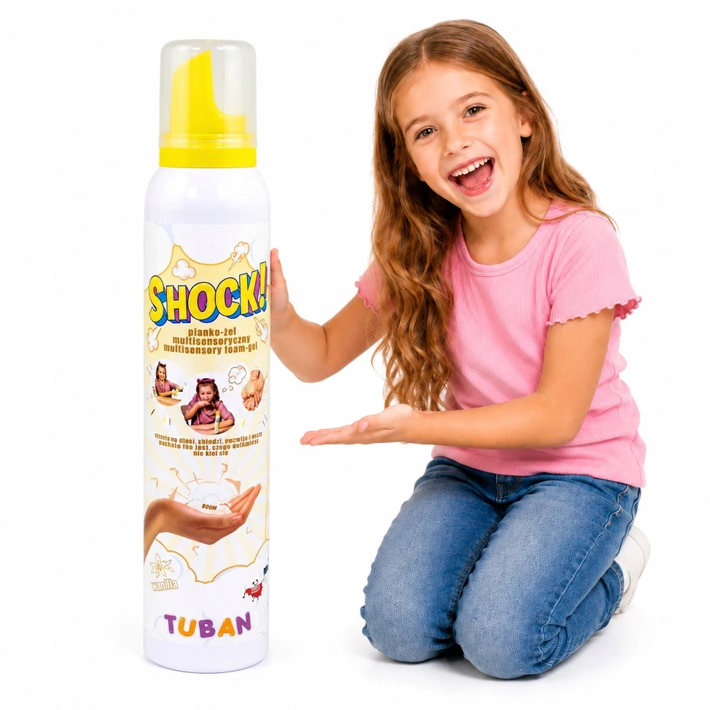 Tuban Shock! - Daugiasensorinis putų gelis - 200 ml - Vanilė