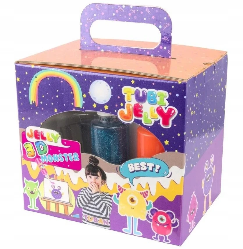 Tuban TUBI JELLY Creative MULTICOLOR Monster rinkinys