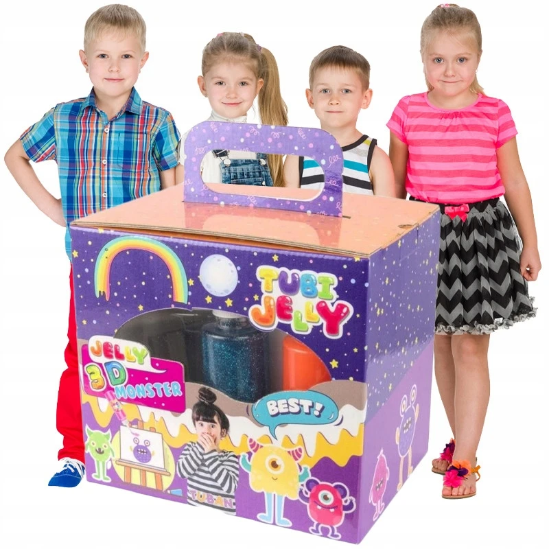 Tuban TUBI JELLY Creative MULTICOLOR Monster rinkinys