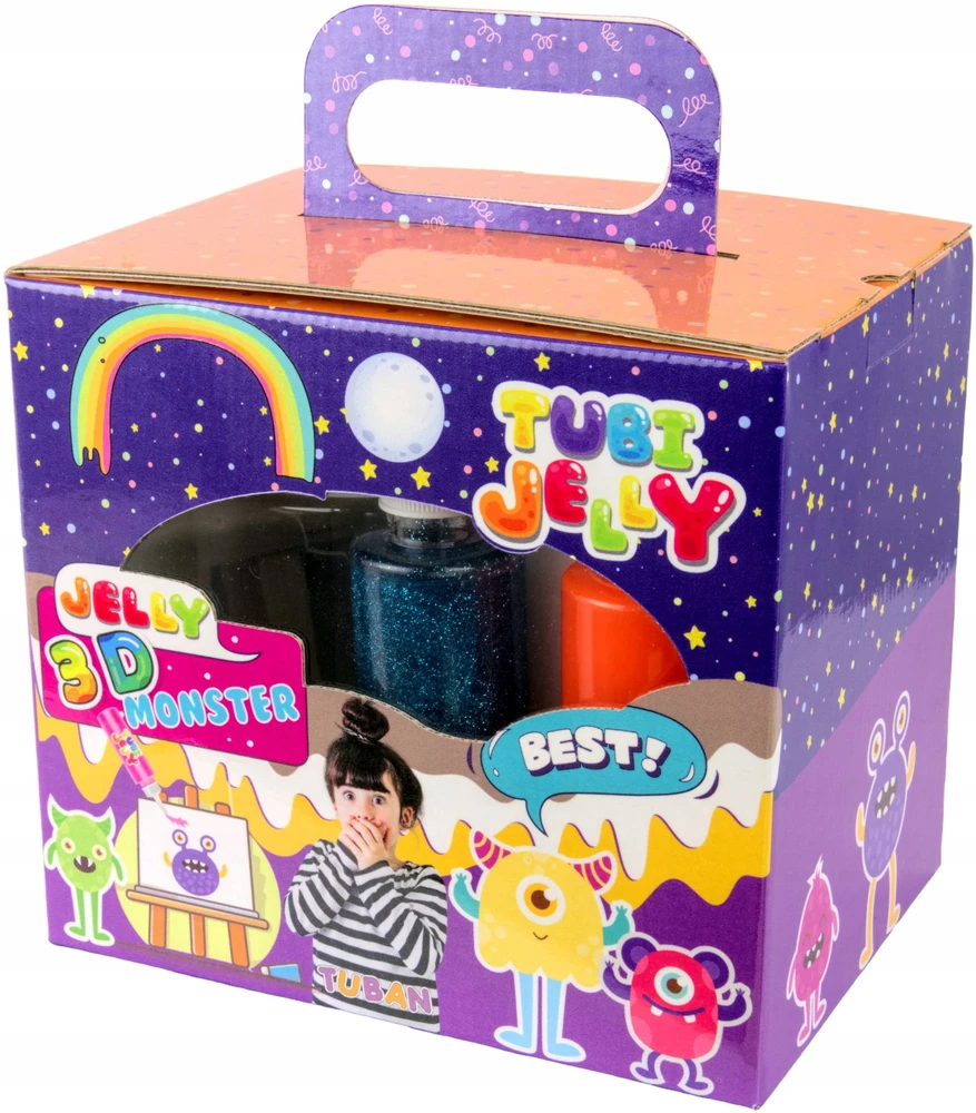 Tuban TUBI JELLY Creative MULTICOLOR Monster rinkinys