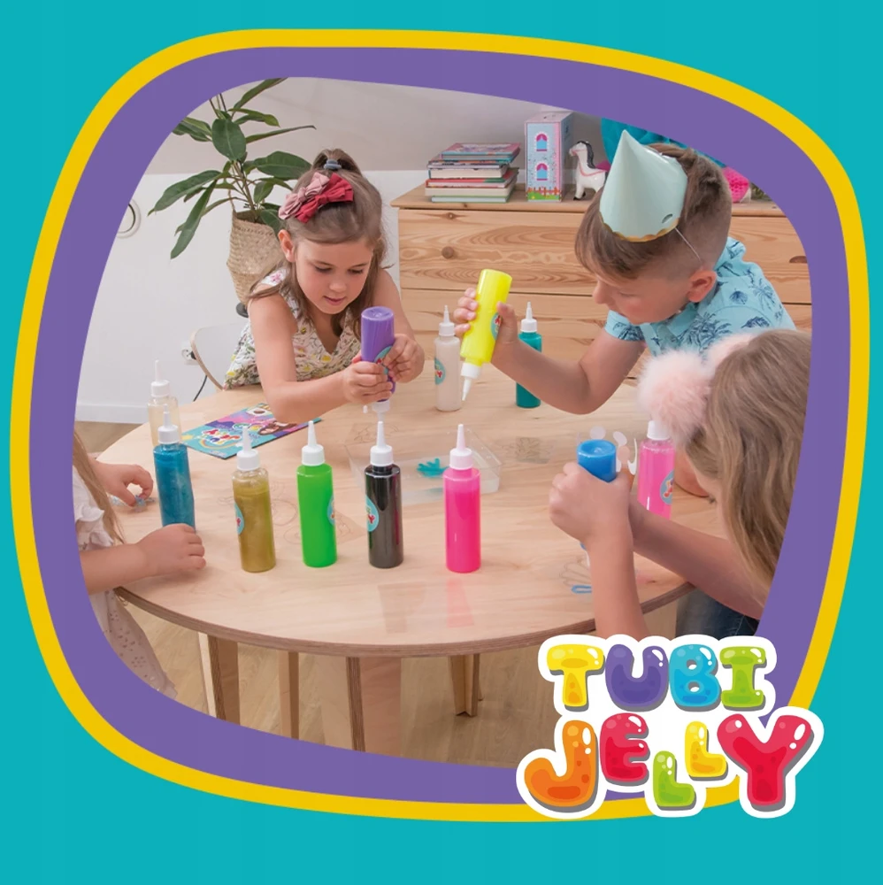 Zestaw Tuban 3 spalvų Tubi Jelly rinkinys - Gyvūnai ( TU3320 )