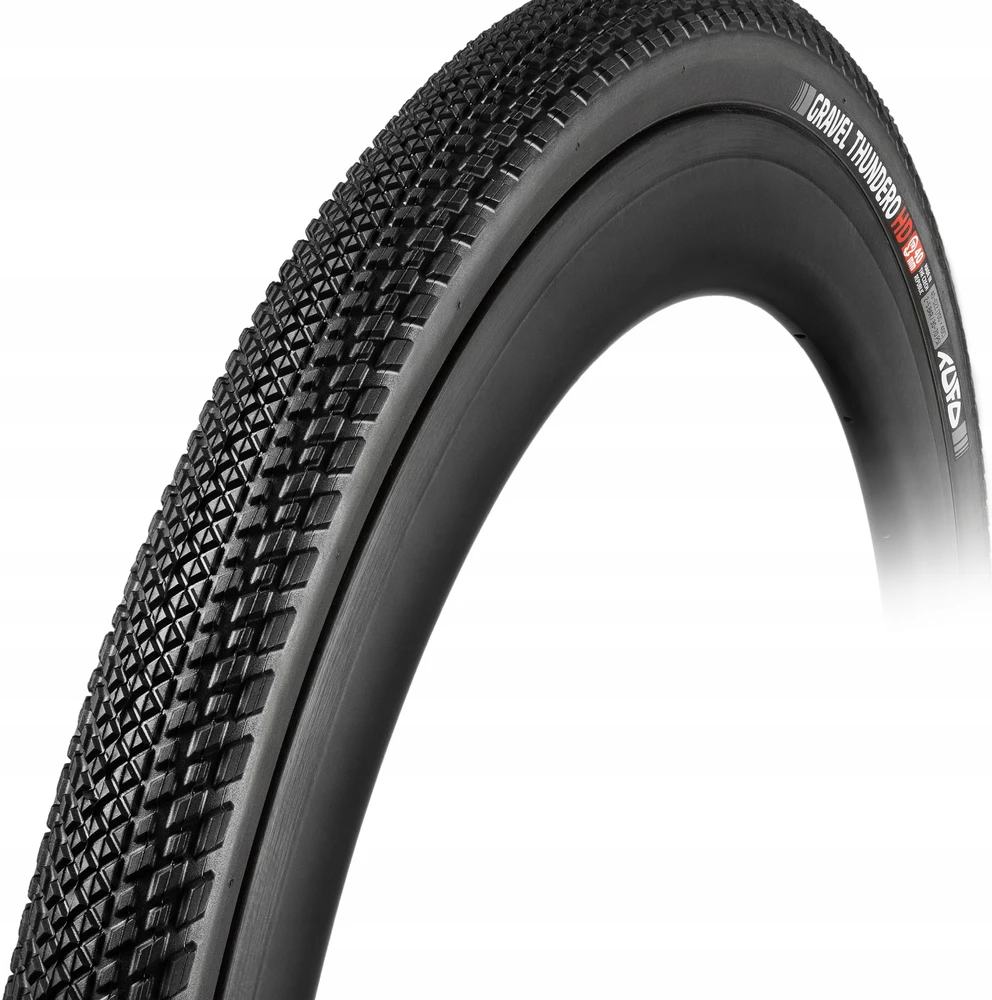 TUFO Gravel Thundero HD 40-622/700x40C Juodas/Juodas Tubeless Folding padanga - Standartinis dydis