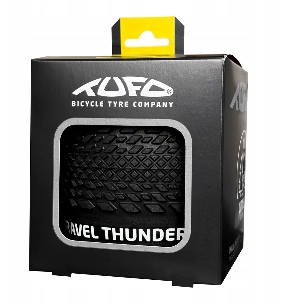 Tufo Thundero HD TR Bekamerinė padanga juoda 700x48C žvyras