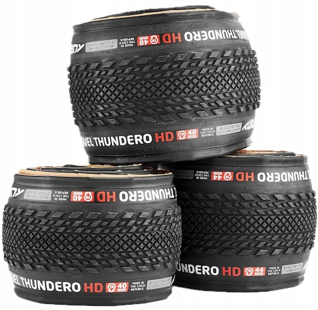 Tufo Thundero HD Tubeless padanga juoda 700x44C žvyras