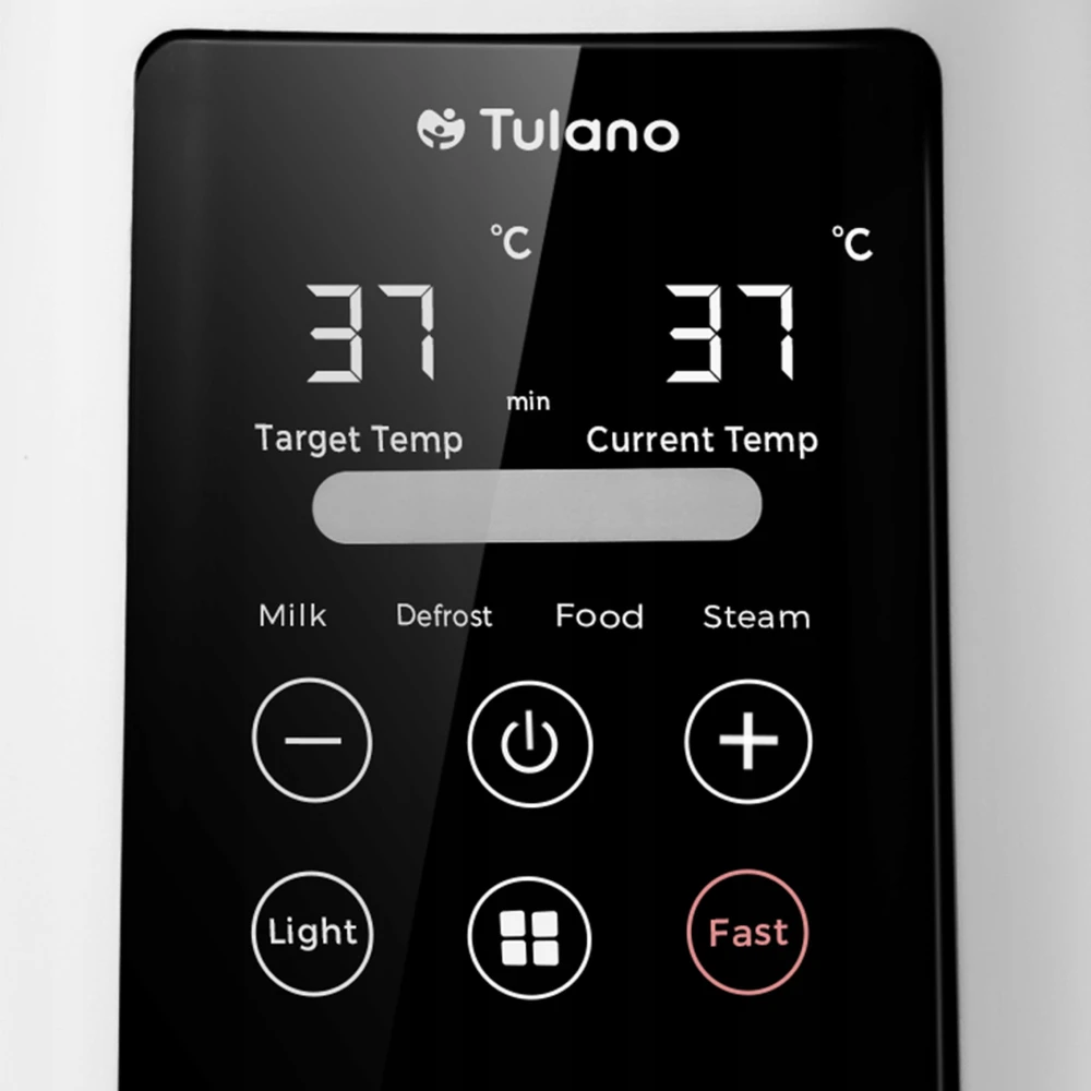 TULANO HEATER pieno buteliukams ir nešiojamam čiulptuko sterilizatoriui