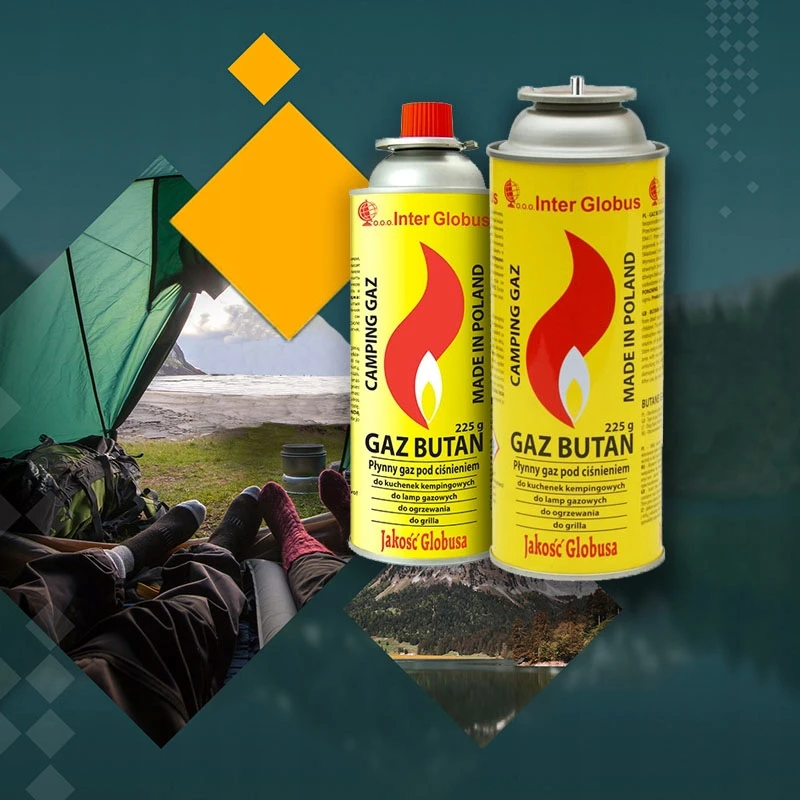 Turistinė DUJINĖ VIRTELĖ x4 kasetė, lagaminas MaxiCamp SERTIFIKATAS