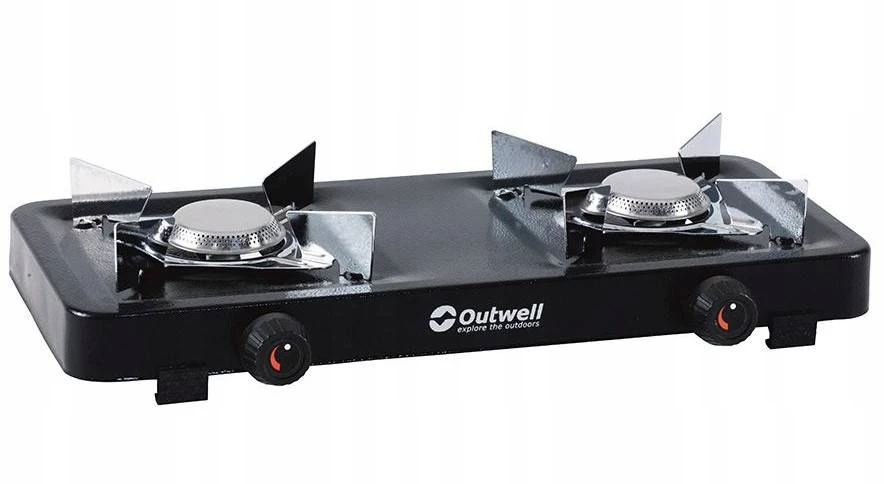 Kaitlentė Outwell | Nešiojama dujinė viryklė | Užkandis 2 degikliai | 2 x 3000 W