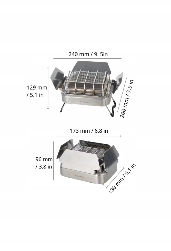 Turistinė dujinė viryklė + šildytuvas Fire-Maple Sunflower X 2500W