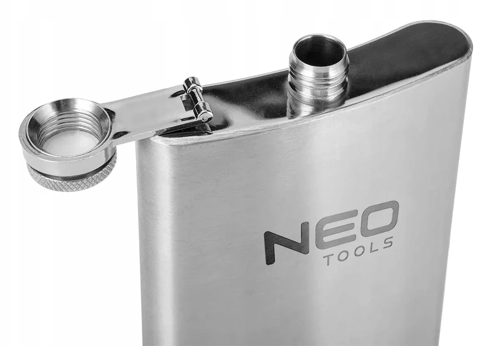 Neo Tools Piersiówka Plieninė gertuvė 220 ml