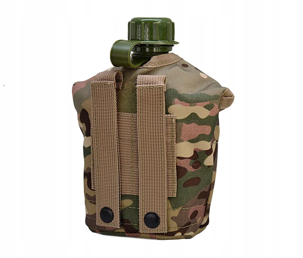 Turistinė gertuvė Vandens butelis Texar dangtis 1000 ml MC Camo