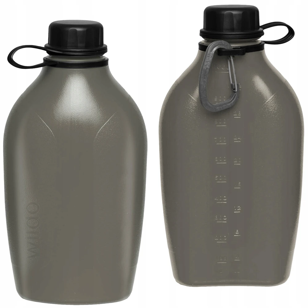 Turistinė gertuvė Vandens butelis Wildo Explorer 1000 ml Juoda