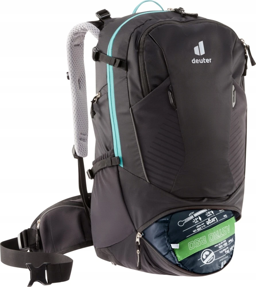 Hiking Backpack Deuter Trans Alpine 28 SL - Juodas