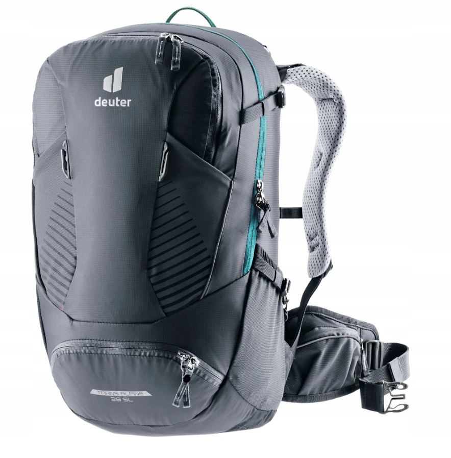 Hiking Backpack Deuter Trans Alpine 28 SL - Juodas