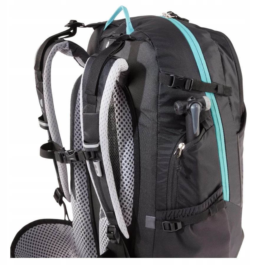 Hiking Backpack Deuter Trans Alpine 28 SL - Juodas