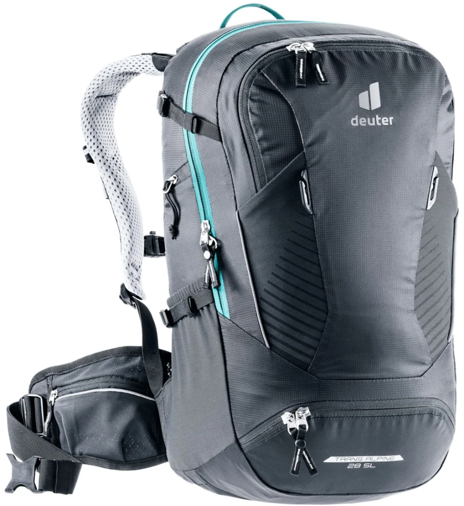 Hiking Backpack Deuter Trans Alpine 28 SL - Juodas