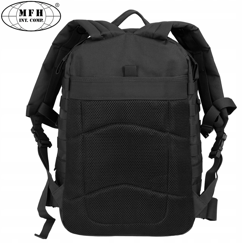 Turistinė kuprinė Mfh US Assault II, 40 l, juoda