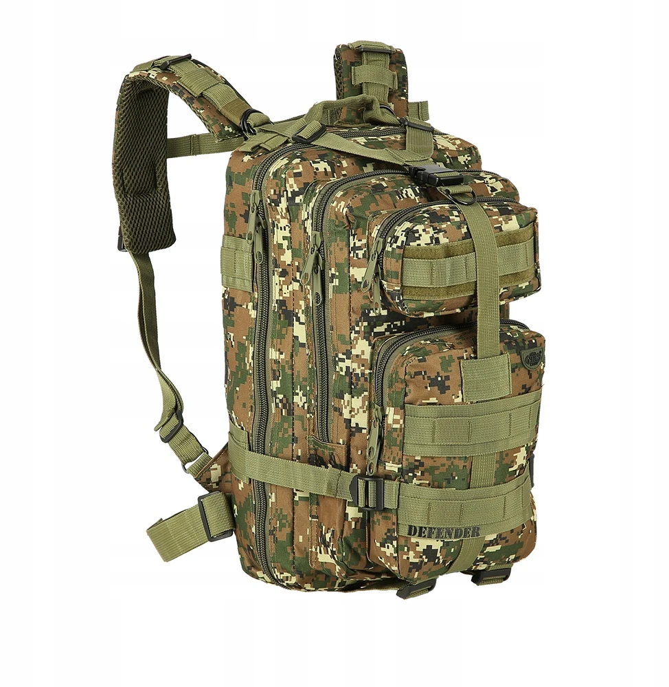 NILS CAMP DEFENDER Backpack CBT7204 Juodas, Moro