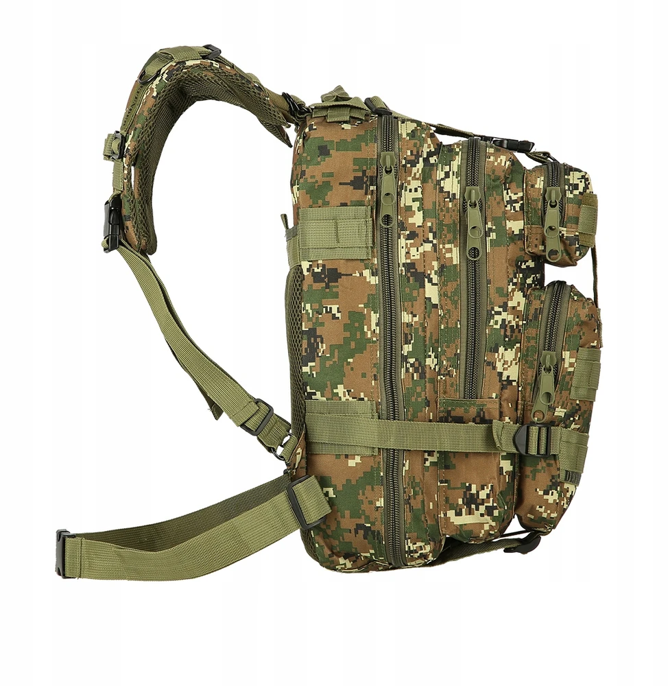NILS CAMP DEFENDER Backpack CBT7204 Juodas, Moro