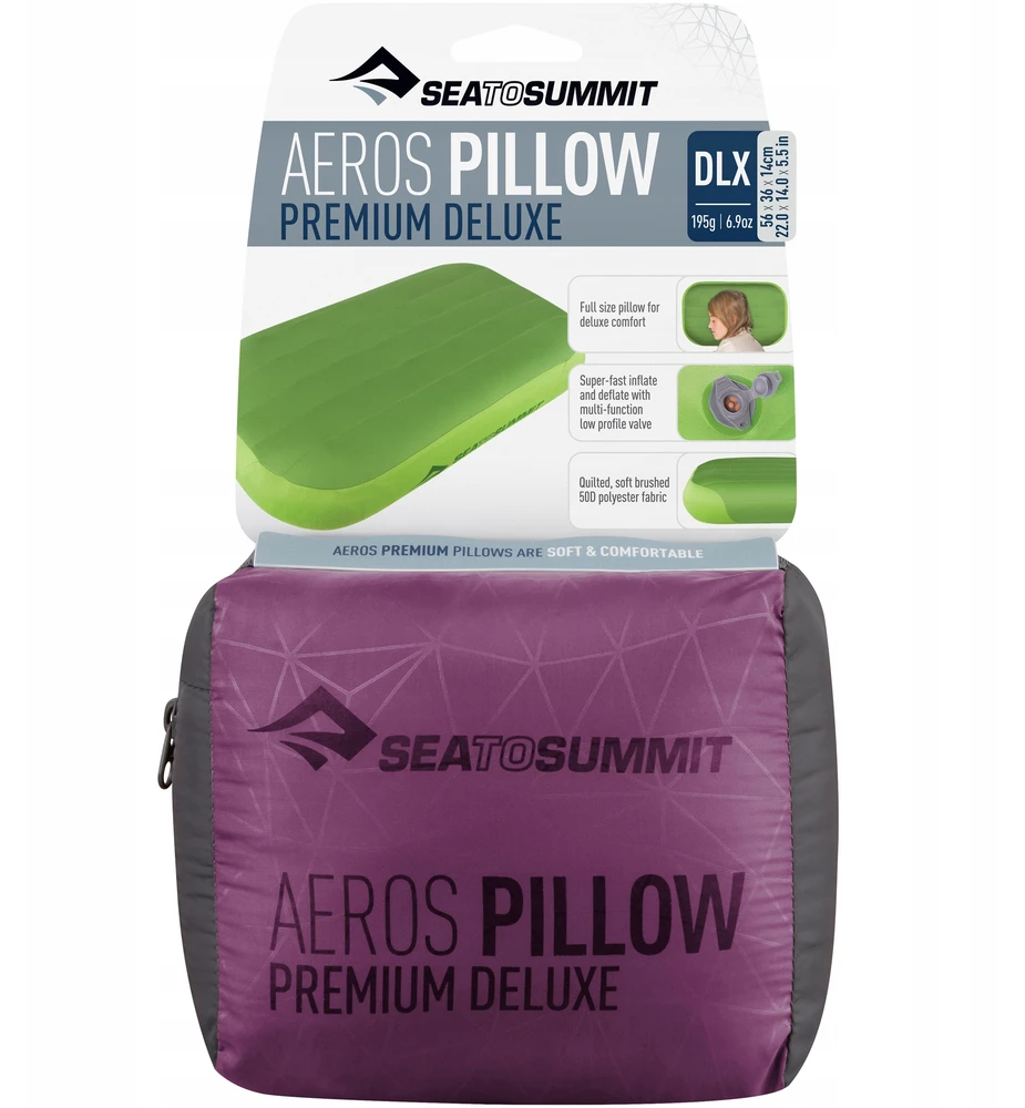 Pagalvė Sea To Summit Aeros Premium Pillow Large (Violetinė)