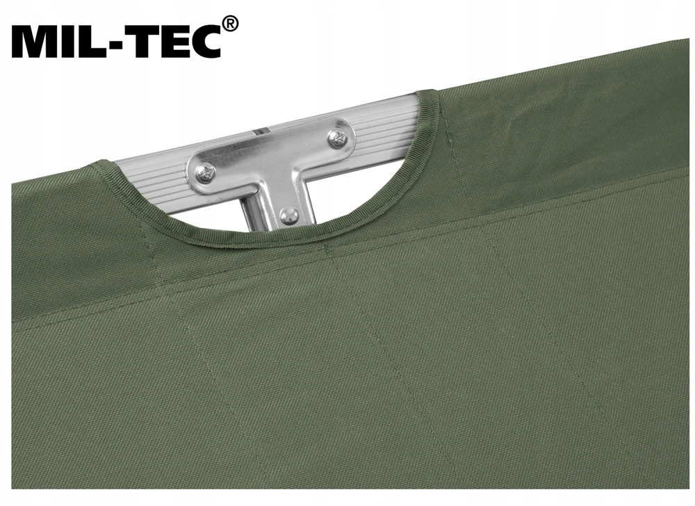 Mil-Tec Od US Style Alum. Folding Cot W. Bag Sulankstoma lauko lova su krepšiu