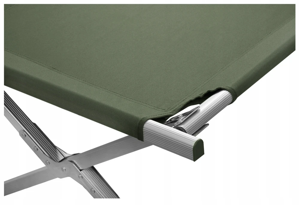 Mil-Tec Od US Style Alum. Folding Cot W. Bag Sulankstoma lauko lova su krepšiu