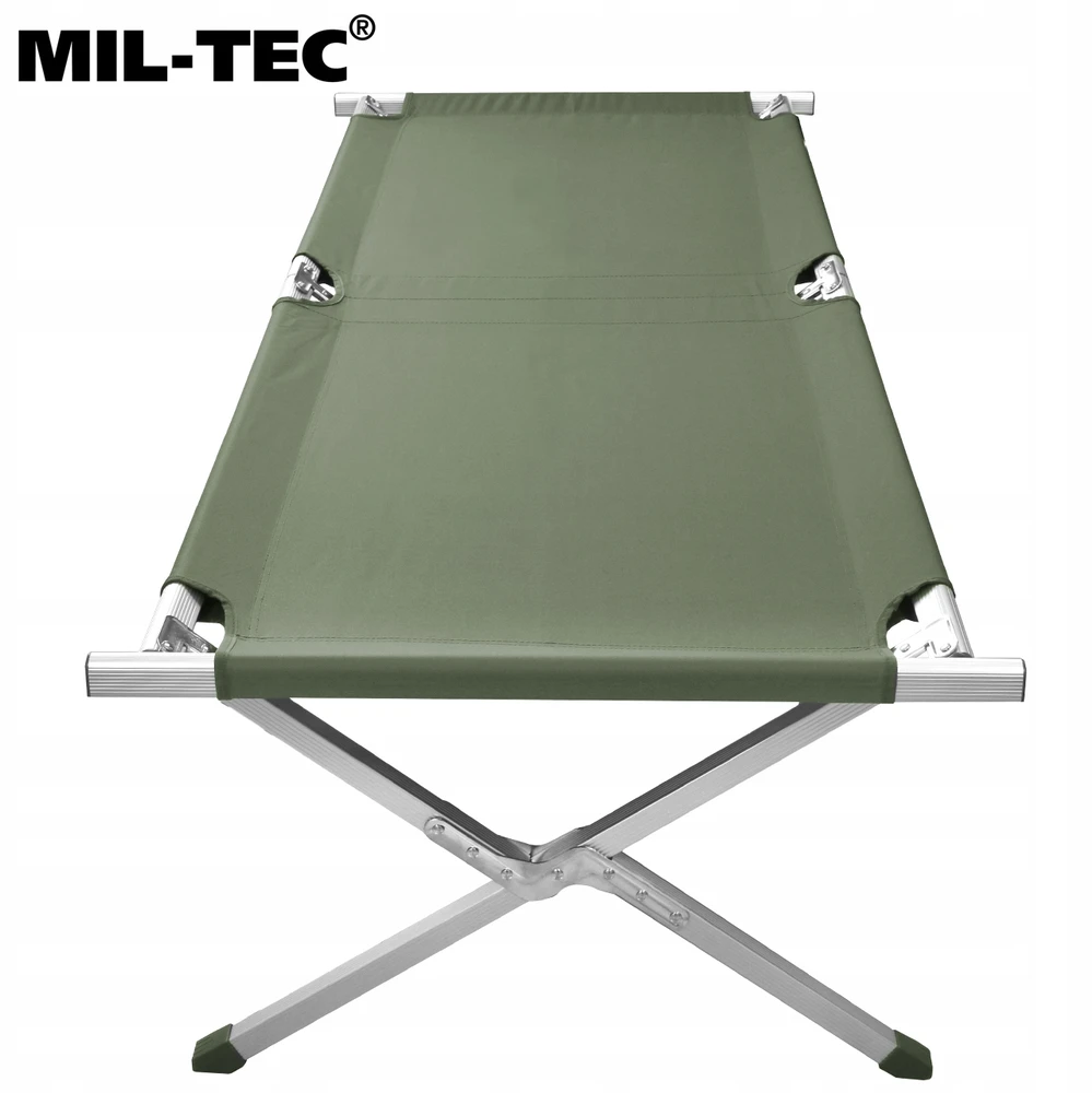 Mil-Tec Od US Style Alum. Folding Cot W. Bag Sulankstoma lauko lova su krepšiu