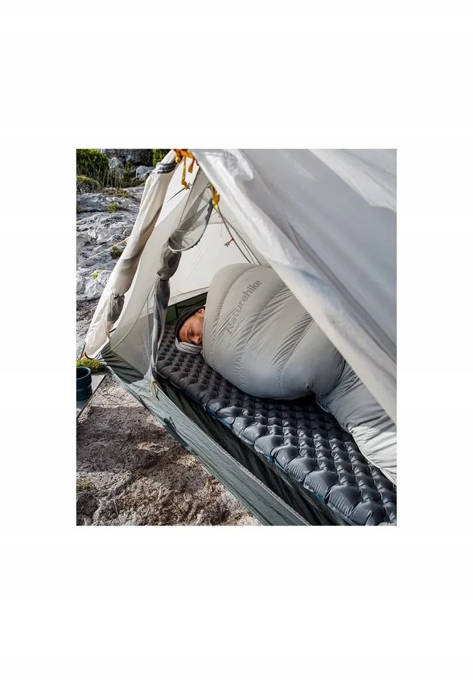 Turistinis čiužinys Naturehike Ultralight, 64x196 cm, žalias