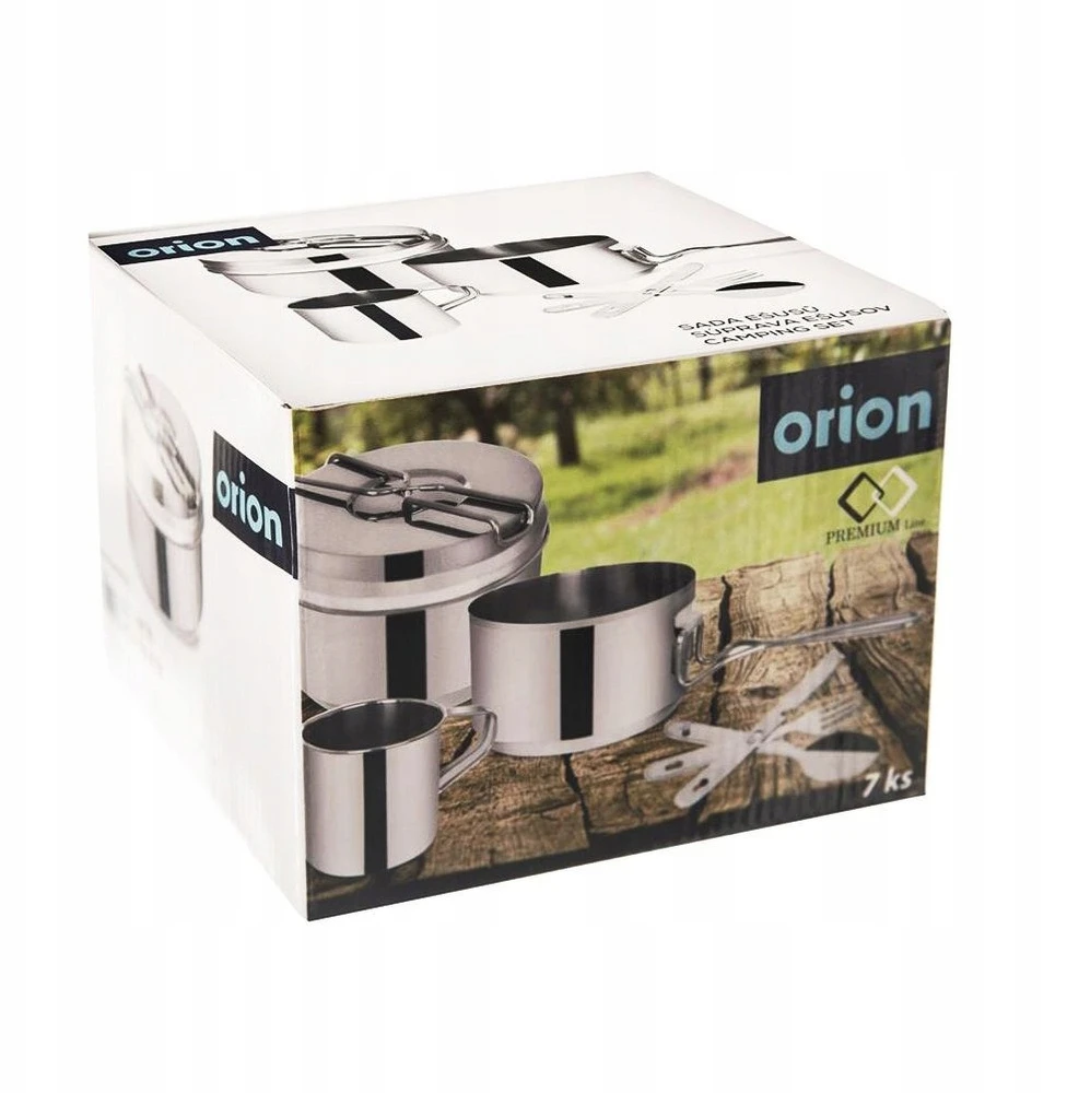 Turistinis indų rinkinys Orion 111308, pilkas