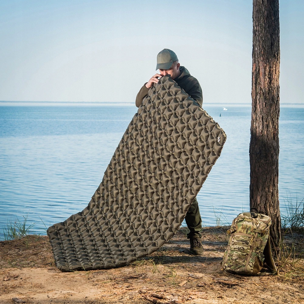 M-Tac Inflatable Sleeping Pad 195x120cm Pripučiamas kilimėlis