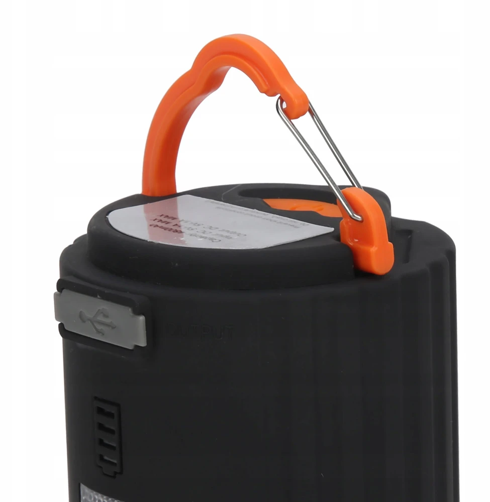 TURISTINIS LEMPA KEMPINGAS TORCH LED POWERBANK 4800 MAH ATSPIRUS VANDENI