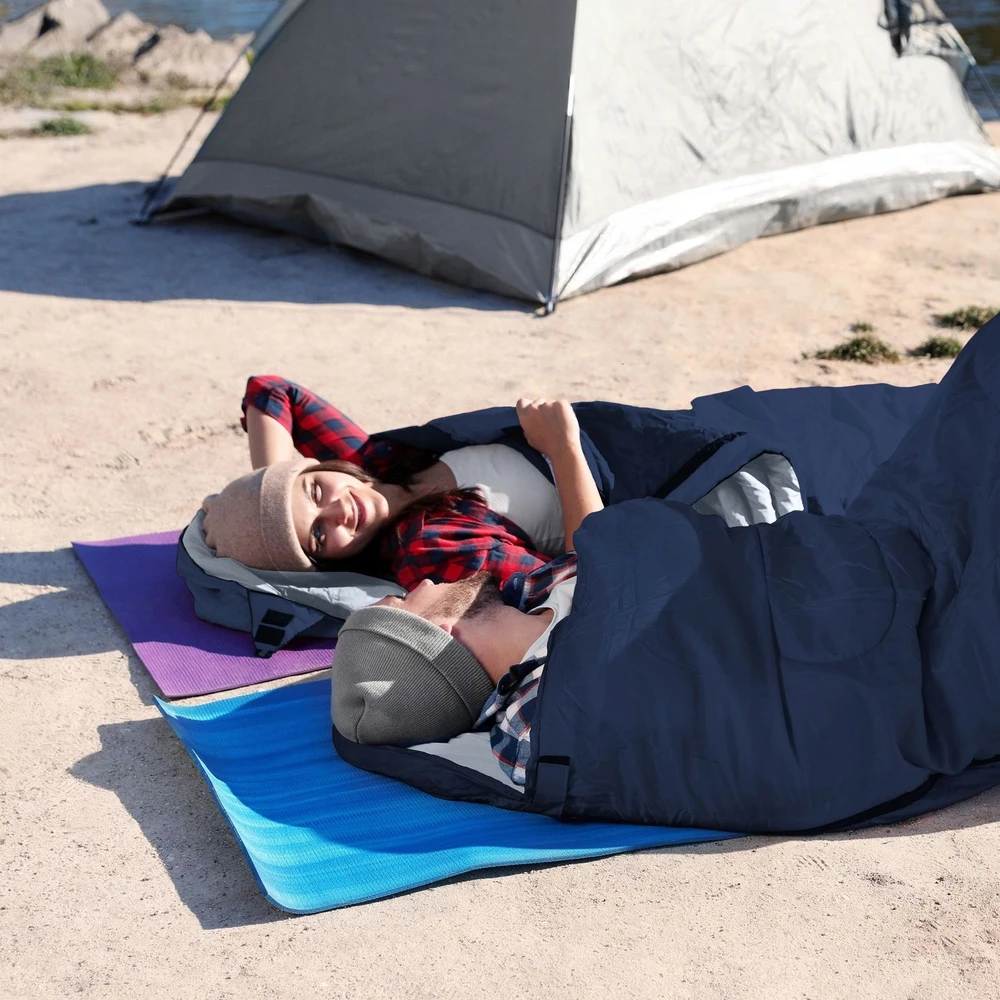TURISTINIS MIEGmaišis SKILĖ SU gobtuvu THERMOLITE CAMPING 150 OUTTEC