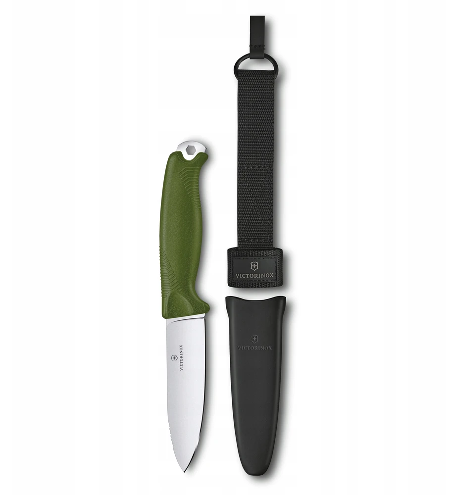 Victorinox Venture išgyvenimo peilis 3.0902.4 alyvuogių žalumo