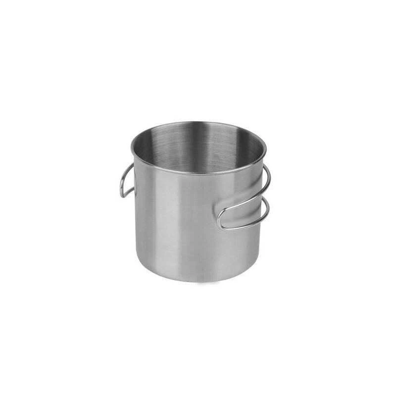 Mil-Tec nerūdijančio plieno puodelis 600 ml (VIELINĖ RANKENA)