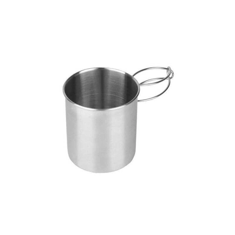 Mil-Tec nerūdijančio plieno puodukas 800ml (VIELINĖ RANKENA)