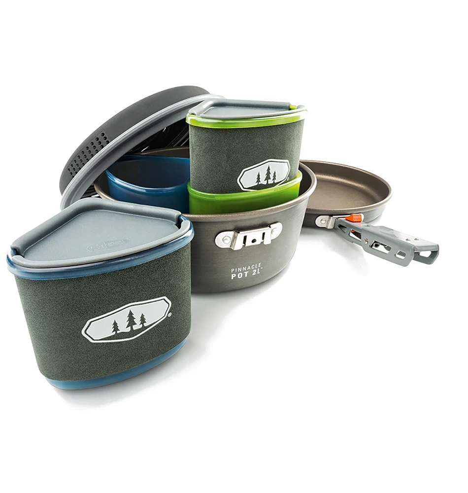 Gsi Outdoors JAV GSI Pinnacle Backpacker puodų rinkinys