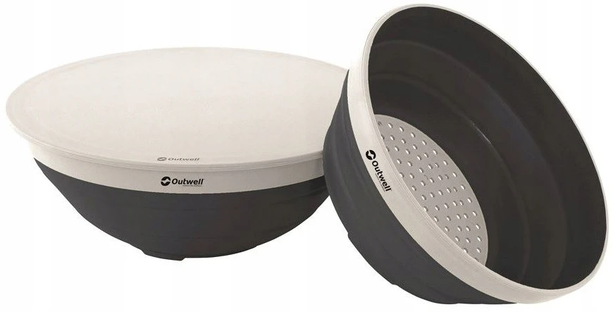 Turistinių indų rinkinys Outwell Collaps Bowl & Colander Set