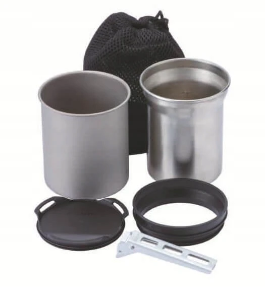 Turistinių indų rinkinys Soto Thermostack, 400 ml + 350 ml