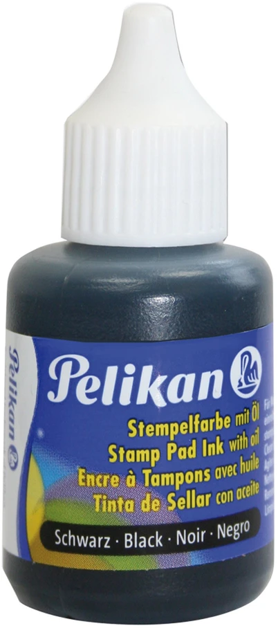 Pelikan Tušas antspaudams 28ml juodas