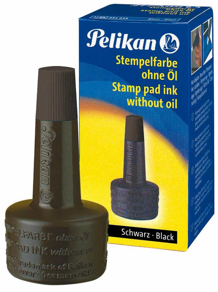 Pelikan Tušas antspaudams 28ml juodas