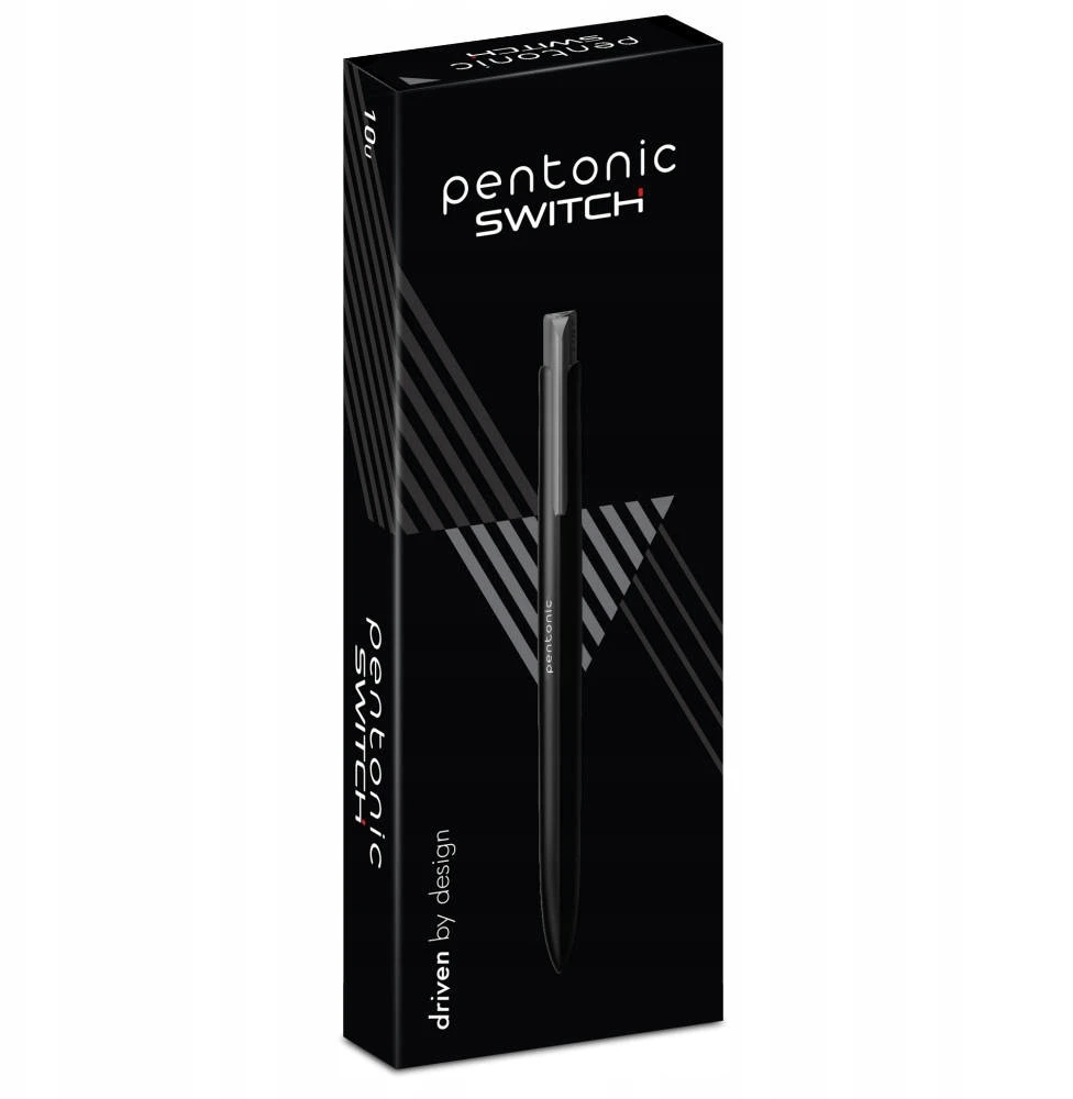 Tušinukas, automatinis, 0,7mm, juodas, Linc Pentonic Switch