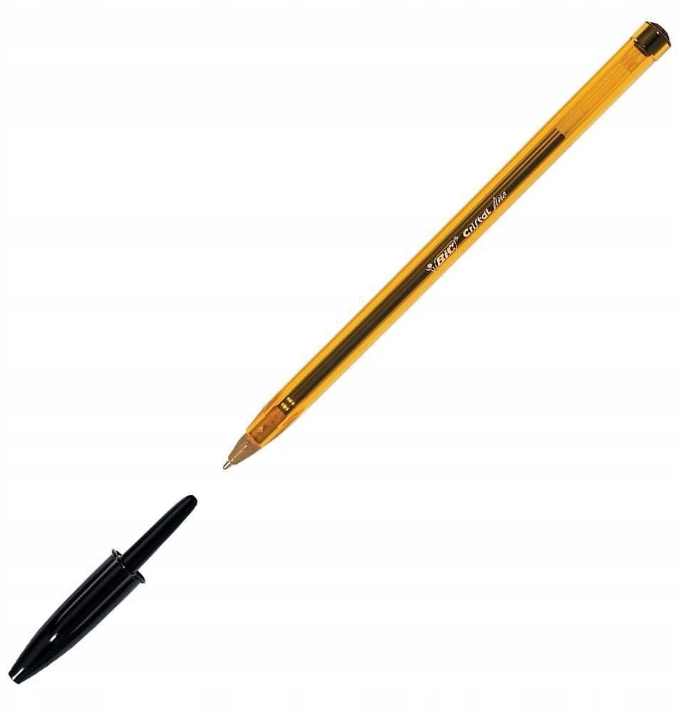 Bic Tušinukas Cristal Fine 0.3 mm, juodas, pakuotėje 50 vnt .134485